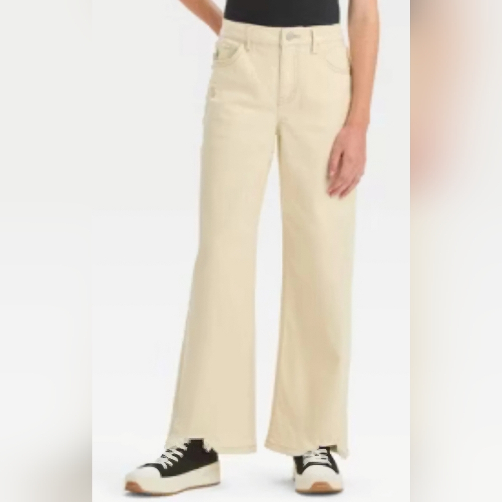 Art Class High Rise Baggy Straight Leg Kids Jeans